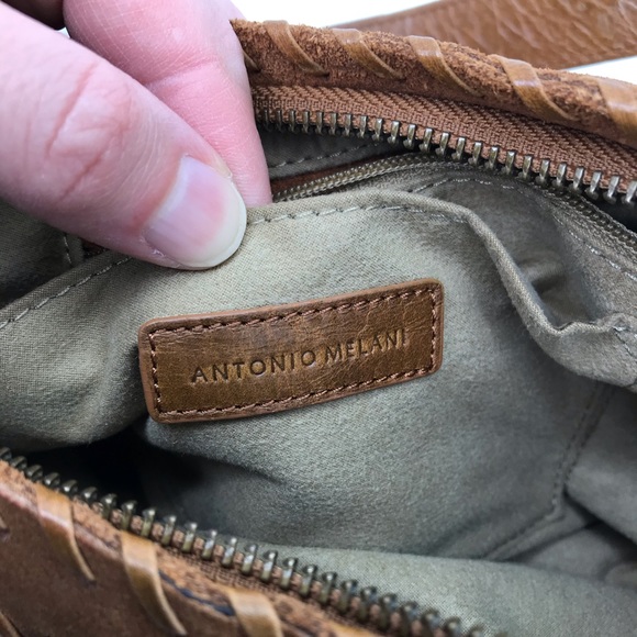 Antonio Melani Tan Suede Mini Purse - Picture 5 of 6